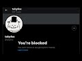 How To Get Blocked By Toby Fox