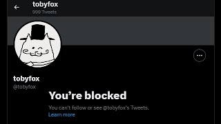 How To Get Blocked by Toby Fox