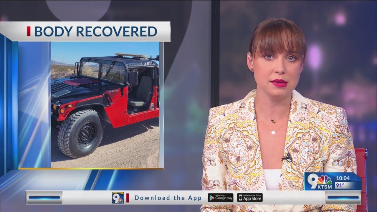 Sunland Park Fire assists with body recovery in desert - YouTube
