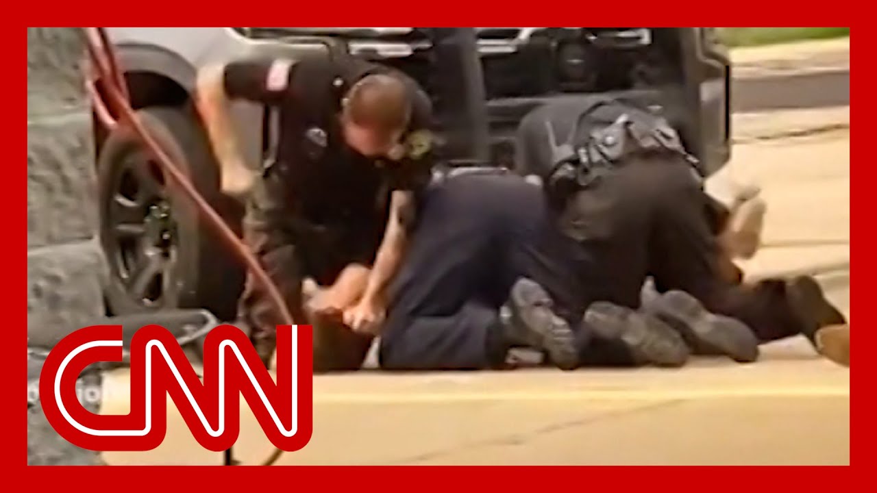 The video shows a violent arrest by law enforcement in Arkansas