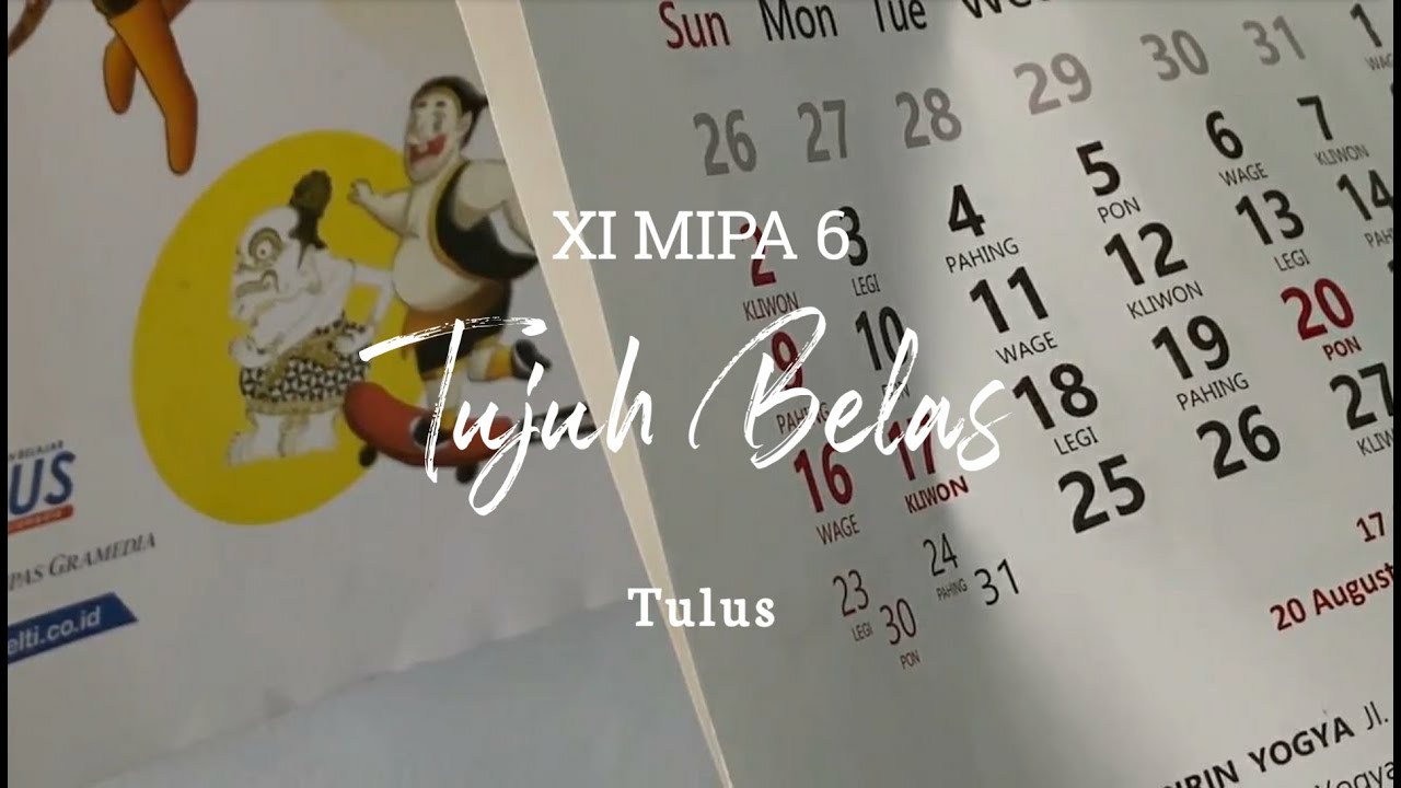 Tulus - Tujuh Belas | Lomba MV SMA Negeri 2 Purwokerto Tahun 2022