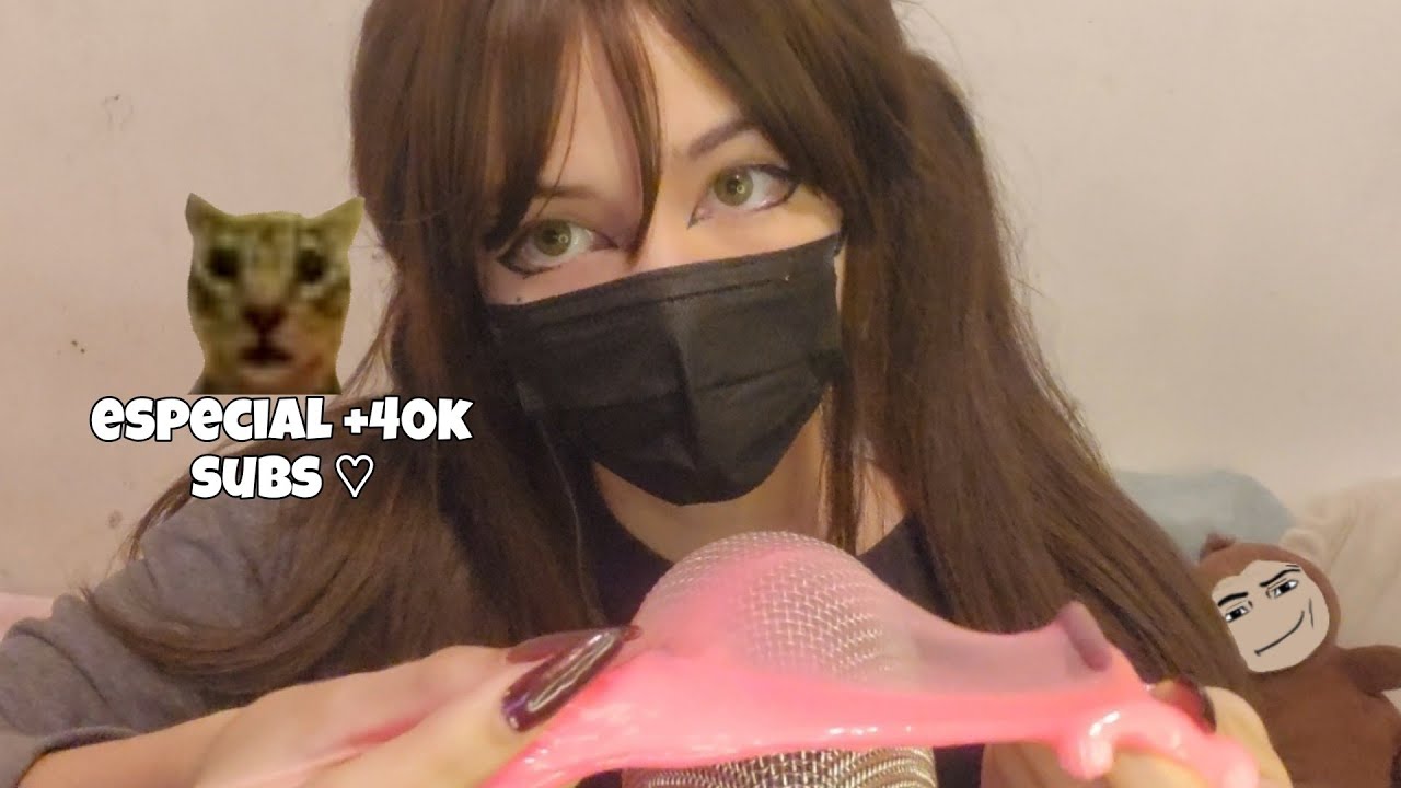 asmr español ♡ con juguetes para ASMR | Especial 40k