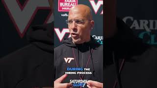 Why James Franklin is More Hands On at Virginia Tech