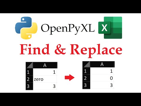 OpenPyXL Find and Replace Tutorial for Beginners
