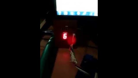 7 segment display  interfacing