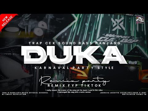 DJ DUKA TRAP PARTY GAYENG 🔥 FULL BASS REMIX FYP TIKTOK TERBARU ‼️