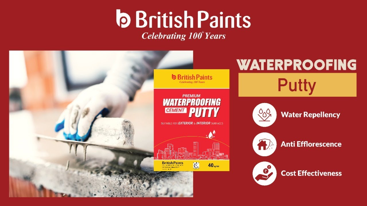 Premium Waterproofing Putty - YouTube