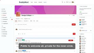 Create Community Groups on WordPress