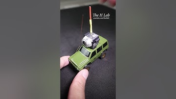 Micro 4WD FPV RC Car SNT Y60 Underwater with Camera | The H Lab #shorts