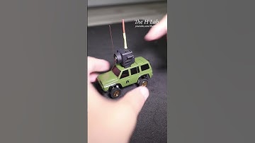 Micro 4WD FPV RC Car SNT Y60 Underwater with Camera | The H Lab #shorts