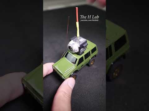 Micro 4WD FPV RC Car SNT Y60 Underwater with Camera | The H Lab #shorts