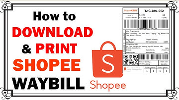 How to Download and Print Shopee Waybill Using Adobe Photoshop