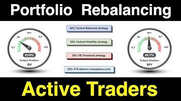 Constant Portfolio Rebalancing for ACTIVE Traders