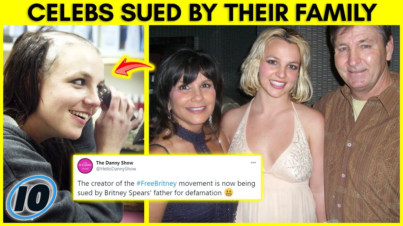 Top 10 Celebrities Sued By Their Family Members