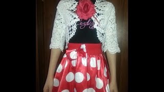Болеро каприз Вероники часть 1 (Knitted bolero) Болеро каприз Вероники часть 1 (Knitted bolero)