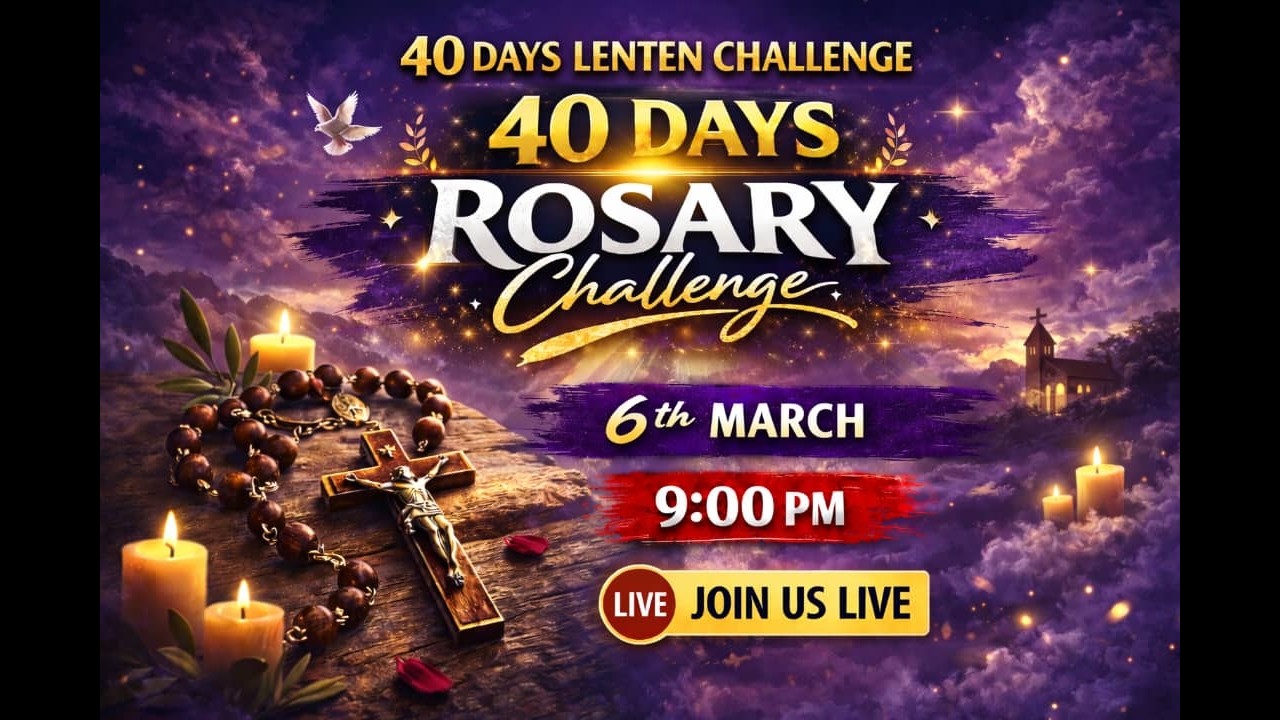40 Days Rosary Challenge for Lent | Daily Catholic Prayer Journey