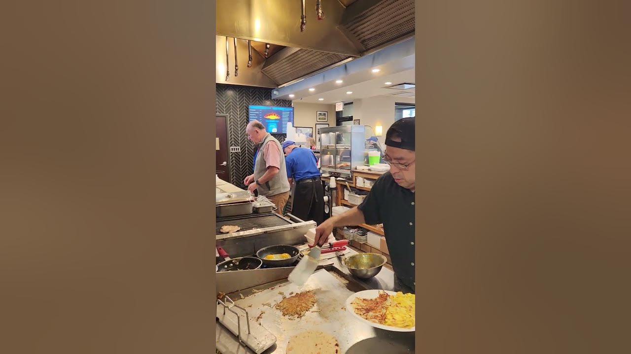 Breakfast is served at Charcoal Delights Restaurant in Chicago