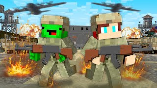 How Mikey Family and JJ Family Became War in Minecraft