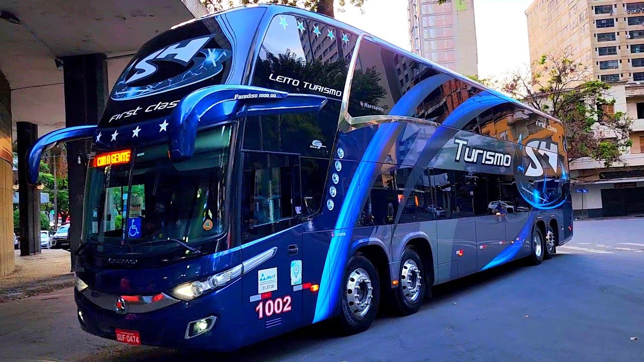 A Capital Nacional dos DDs. Ônibus de Luxo! Terminal turístico.