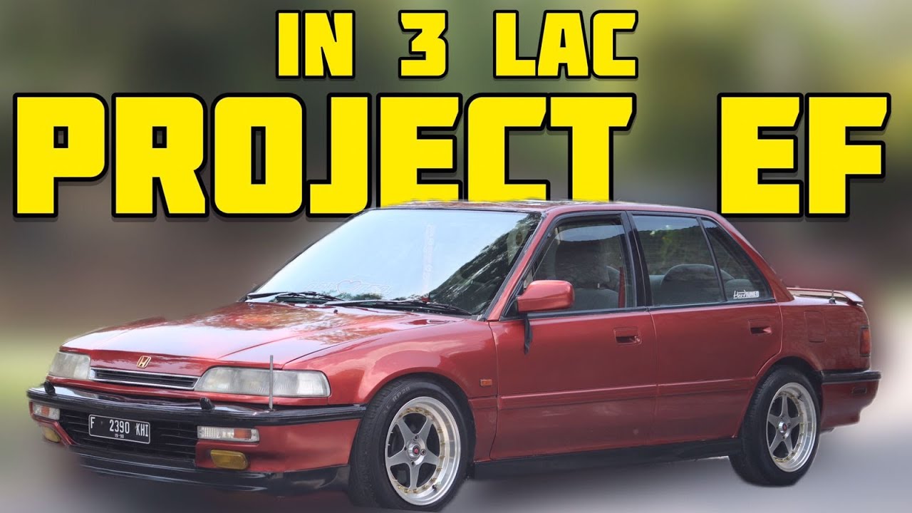 Honda Civic EF 1990 Model 3 Lac Modification Owner Review More Features Modified Squad Pk