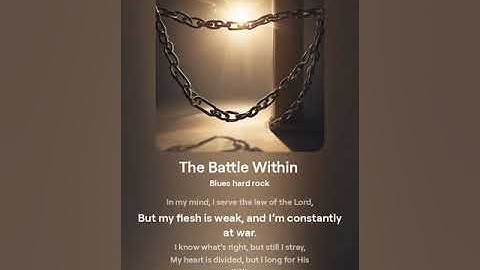 The Battle Within l Lyrics Inspired by Romans 7 l Conquer Sin