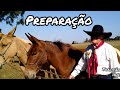 Preparação para a cavalgada de Gardênia SP 2019 - Tradição 100%