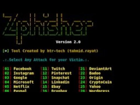 ZPhisher İle Hesap Nasıl çalınır Termux