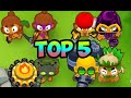 Top 5 Best Tower Combos Of All Time - Bloons TD 6