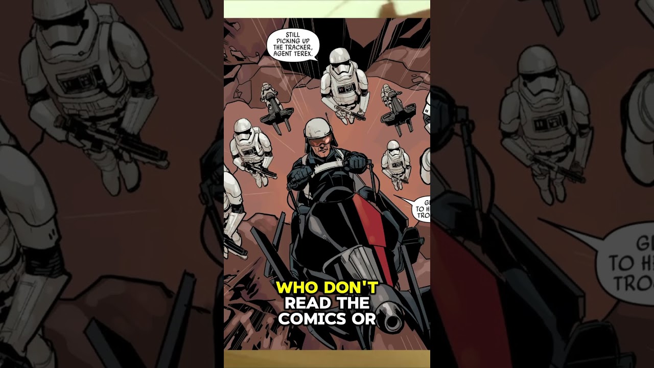 Why are Finn and Poe so surprised to see flying stormtroopers?