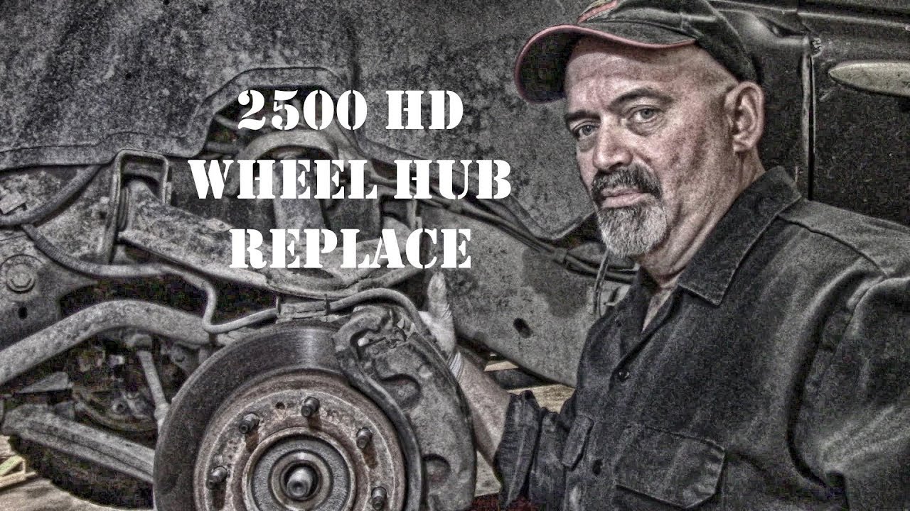 Chevy GMC 2500HD Wheel Bearing Replace YouTube