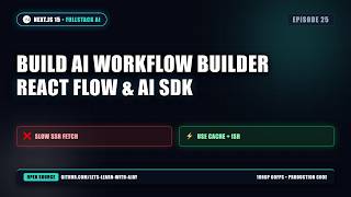Build AI Workflow Builder in Next.js: React Flow & AI SDK