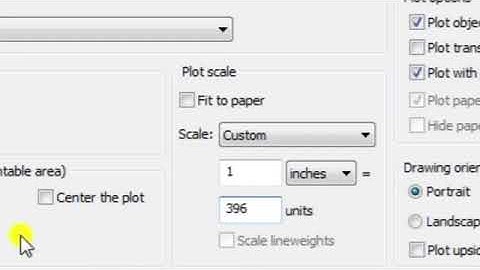 Page setup in AutoCAD   Map Printing with deference scale AutoCAD part 13
