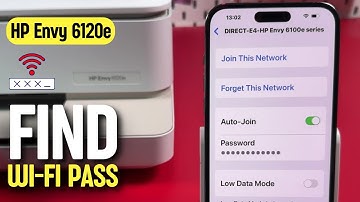 How to Access and Change Wi-Fi Direct Password on Your HP Envy 6120e Printer