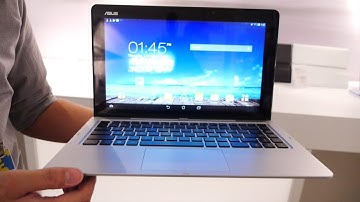 ASUS Transformer Book Duet 4-in-1 Hands On! [CES 2014]