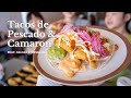 Tacos de Pescado & Camaron y muchas Salsas🤤ㅣCoreanas en Mexico