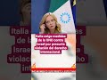 #italia #israel #onu #noticias #politica #mundo #actualidad