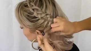 hairstyles ideas for short hair  تسريحات شعر القصير مناسبات حفلات أعراس