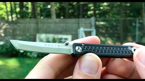 Pocket Samurai: Key Chain Knife with Titanium and 440C Steel