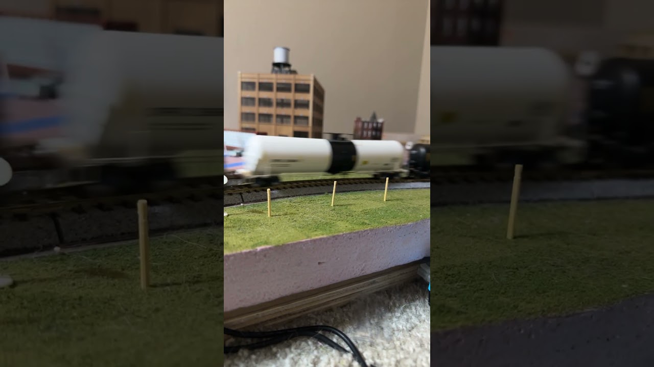 New fence with a freight train through!￼