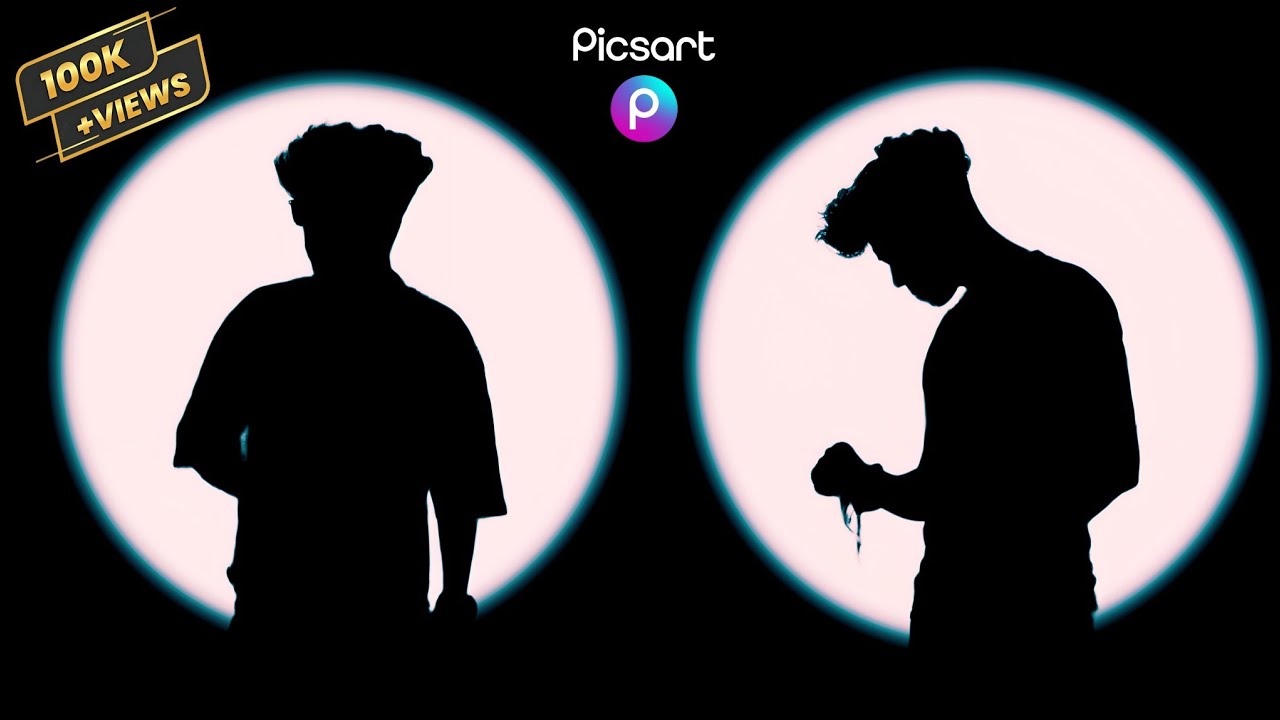 Picsart Dark Shadow Glowing Effect Photo Editing Tutorial ||dark shadow Photo Editing in PicsArt