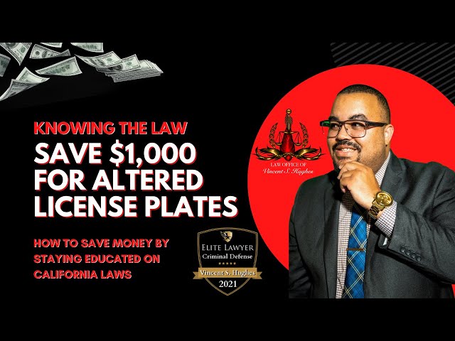 California Legislature to Hear EFF's License Plate Cover Bill