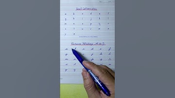 Which one is your favorite? Print vs Cursive writing a to z abc abcd #shorts #handwriting #abc #abcd