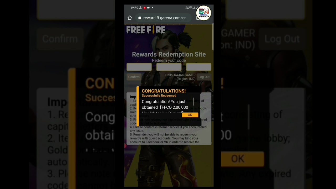 free fire emote redeem code। city open redeem code today। city open tournament redeem code 