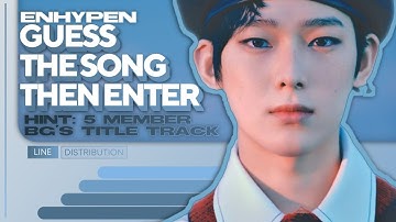 Imagining This As An ENHYPEN Song | Line Distribution (Color Coded)