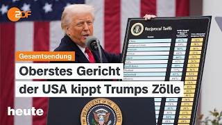 Heute 1900 Uhr Vom 20022026 Trumps Zlle Cdu Parteitag Frankreich berschwemmungen