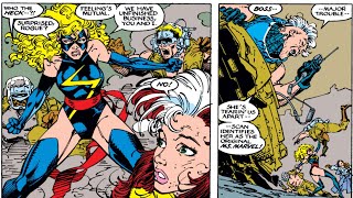 Rogue Vs Carol Danvers | Uncanny X-Men (1963) #269