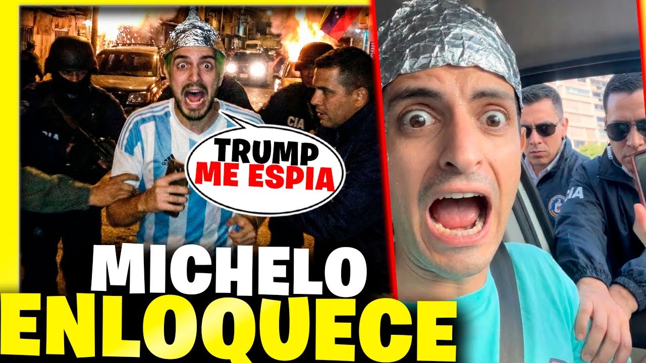 MICHELO ENLOQUECE 😱Cree que TRUMP LO ESPÍA por Bluetooth tras la captura de MADURO