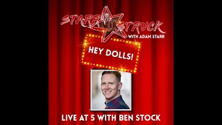 Hey Dolls ♥ This is my chat with Ben Stock on my StarrStruck Chatshow !