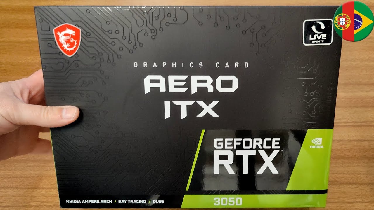 MSI RTX 3050 ITX - Unboxing e Review - YouTube