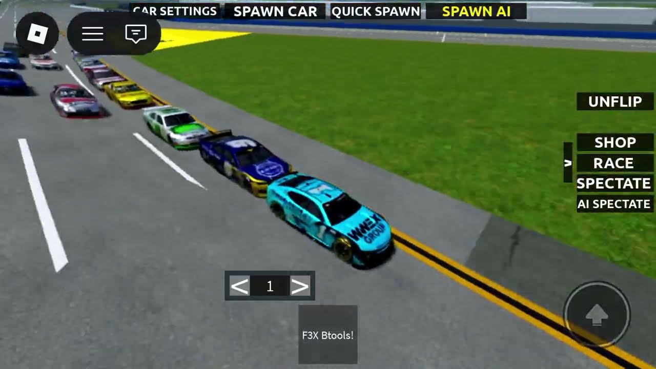 NASCAR Revolver Series race 9: Missing Links 499 at Talladega 